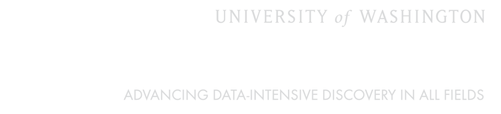 The eScience Institute logo